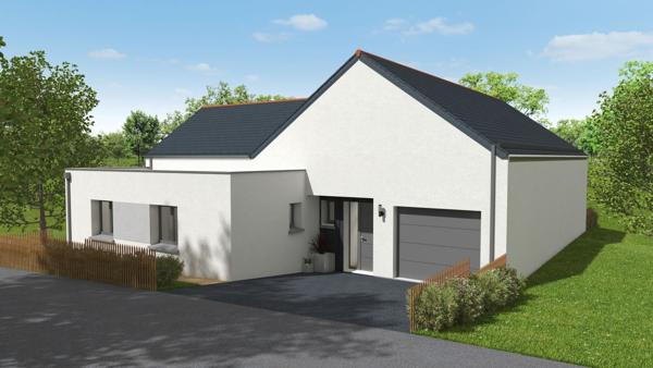 Terrain + Maison à vendre 5 pièces - 127 m²