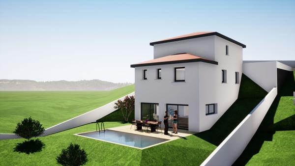 Projet de construction Saint-Just-Saint-Rambert 4 pièces 117.5 m² - Terrain 870 m²