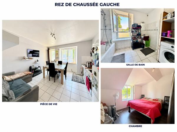Immeuble comprenant trois logements.