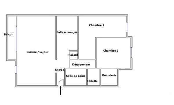 Appartement à vendre 4 pièces 81 m² Marseille 10