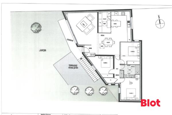Terrain 443m²