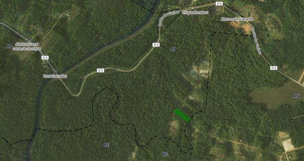 Terrain non constructible (loisirs) 8496 m2