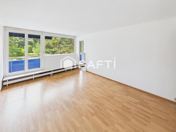 Appartement de 85m² avec 3 chambres et une cave