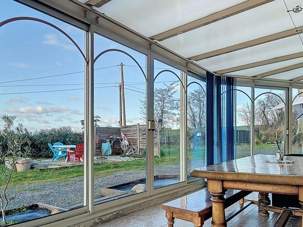 Maison de plain-pied au coeur de la campagne