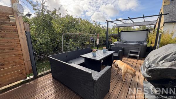 Maison de 140 m² au coeur du bourg de Plougoumelen