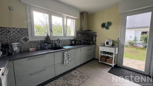 Maison de 140 m² au coeur du bourg de Plougoumelen