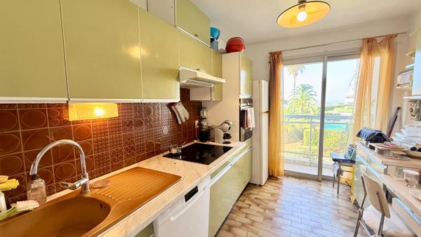 A VENDRE - NICE FABRON : Appartement Grand 2 pièces 60 m2, vue mer