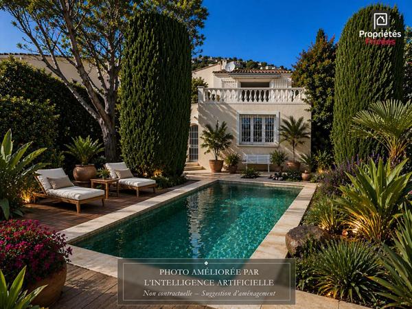 VILLA 150m² - ANTHÉOR - VUE MER PANORAMIQUE - DOMAINE PRIVÉ