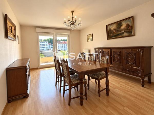 Appartement 3 pièces -2 chambres avec terrasse