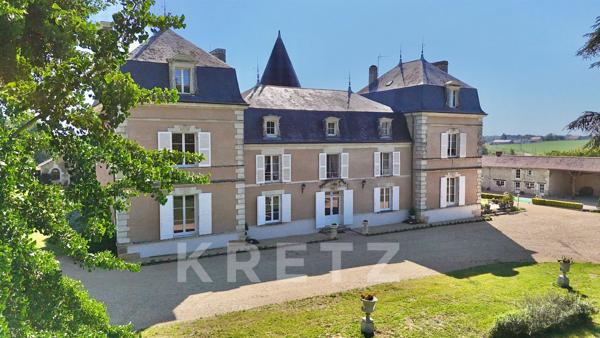Chateau XIX au coeur d'un parc de 30 hectares