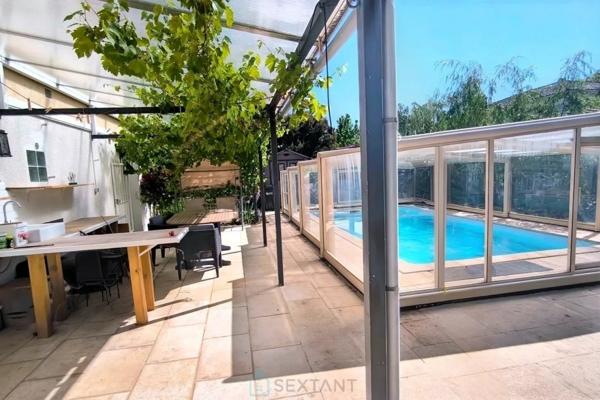BERGERAC: MAISON AVEC PISCINE COUVERTE