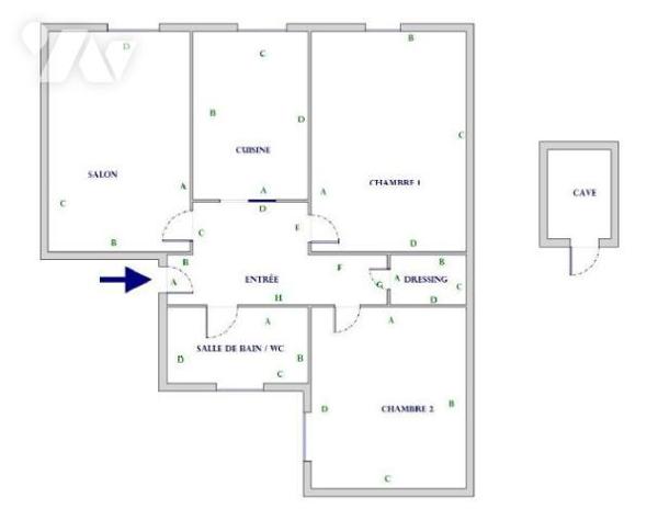 APPARTEMENT DE 3 PIECES A MALAKOFF