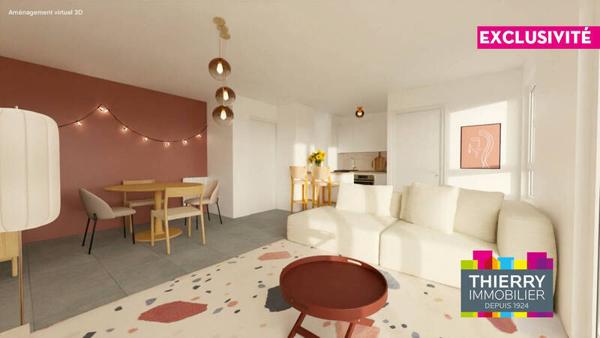 Appartement 2 pièces - 44800 Saint-Herblain -  Saint-Herblain