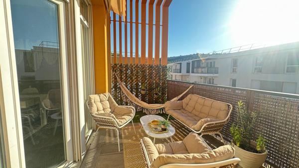 Appartement T3 coup de coeur dans résidence récente