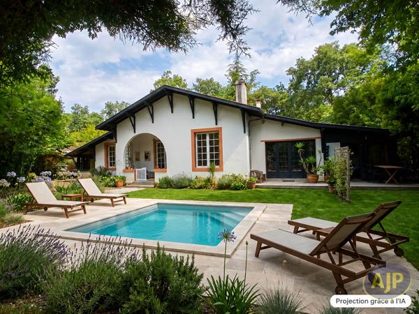 Maison à vendre Lanton - 4 pièces, 108m² avec 3 chambre(s) à 500 000€ - AJP Immobilier Andernos les Bains