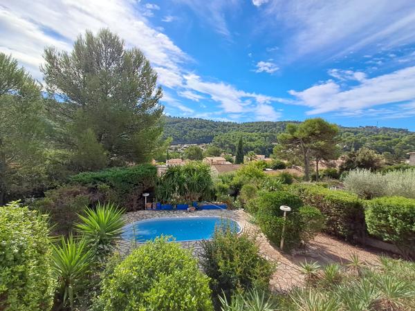 CARNOUX-EN-PROVENCE – GRANDE MAISON 201 M² – 3 LOGEMENTS – PISCINE – GRAND GARAGE – VUE DÉGAGÉE