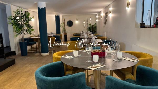 MURS ET FONDS- Restaurant haut de gamme unique – emplacement premium, concept exclusif et fort potentiel