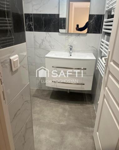 T2 rénové, jardin, terrasse, plage à 2 min à pied