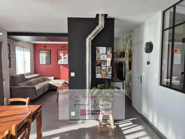 A VENDRE en Exclusivité aux Herbiers, maison de 102 m2 avec 4 chambres sur une parcelle de 1000 m2 env