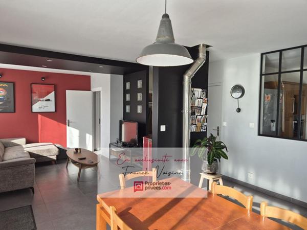 A VENDRE en Exclusivité aux Herbiers, maison de 102 m2 avec 4 chambres sur une parcelle de 1000 m2 env