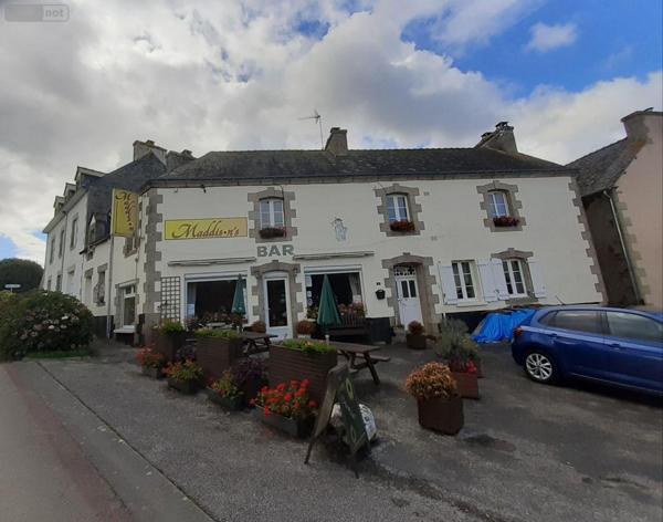 Local mixte (Professionnel/Habitation) à vendre à Sainte-Brigitte dans le Morbihan (56480), ref : 063-435