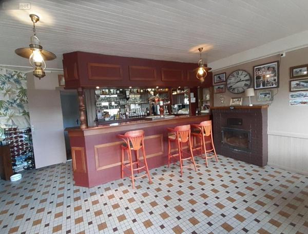 Local mixte (Professionnel/Habitation) à vendre à Sainte-Brigitte dans le Morbihan (56480), ref : 063-435