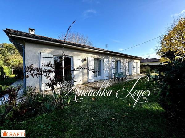 Maison avec dépendance sur terrain clos