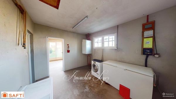 Maison avec dépendance sur terrain clos