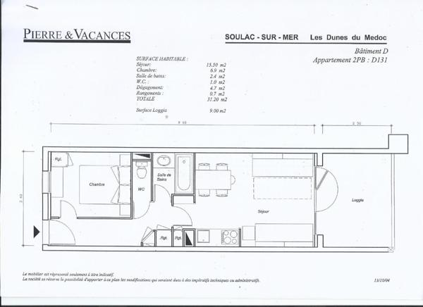 Appartement 31 m² à Soulac, plage et piscine !