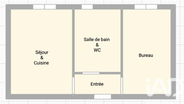 Appartement à vendre 1 pièce 28 m² Étréchy