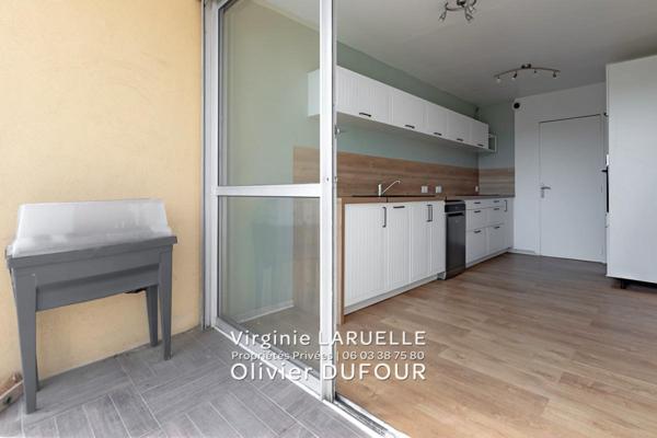 Rouen Centre Ville appartement avec balcon, 4 chambres, cave et 2 parking