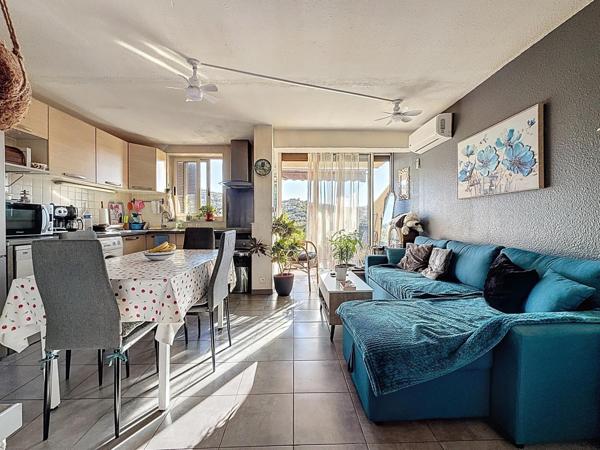 F2 traversant plein Sud au calme