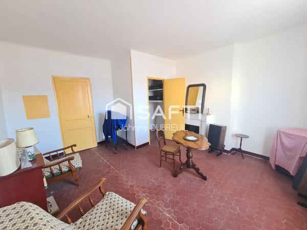 PIGNANS - MAISON DE VILLAGE 100M2, 3 CHAMBRES, COMBLES AMÉNAGEABLES, GARAGE