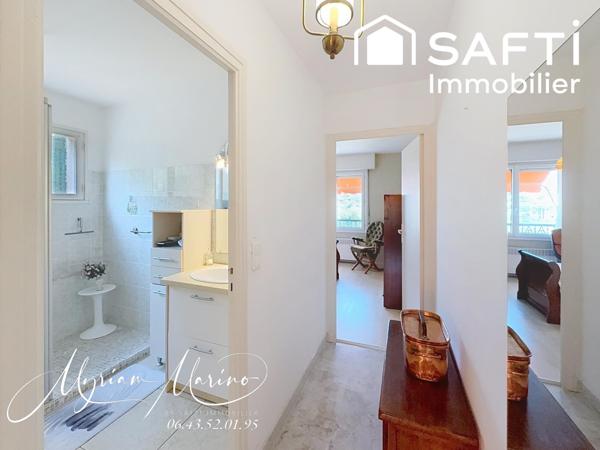 À VENDRE APPARTEMENT 3 PIÈCES  74 m²VUE MER AVEC GARAGE  35 m²  - SAINT AYGULF (83370)