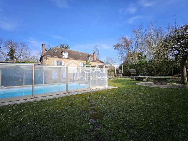 Maison familiale avec piscine, sauna