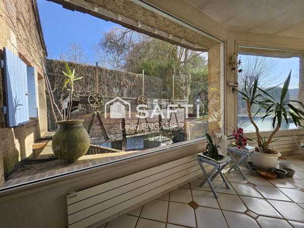 Maison familiale avec piscine, sauna