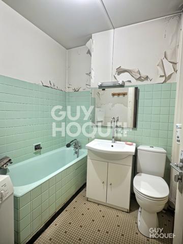 Gros potentiel - 2 pièces 44m2 + 5 m2 de balcon