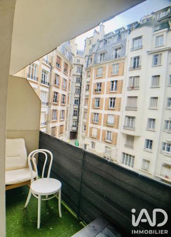 Location studio 32,51 m² Paris 17