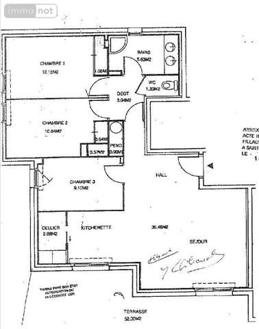 Appartement à vendre à Cholet dans le Maine-et-Loire (49300), ref : 49058-1565