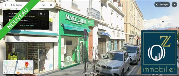 OZ IMMOBILIER – LOCAL COMMERCIAL de 170m² à GRENOBLE