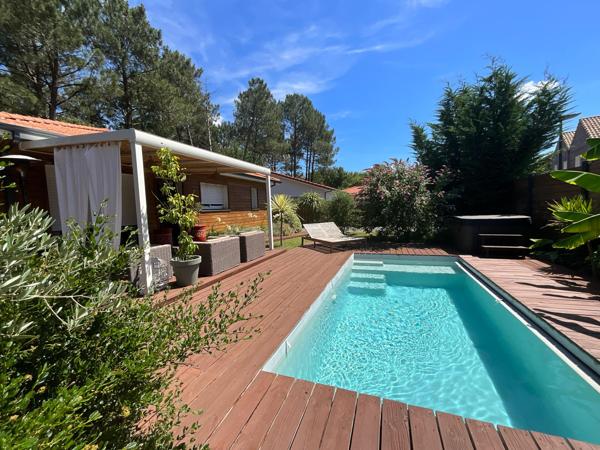 LE TEICH MAISON 93M2 PISCINE JACCUZI