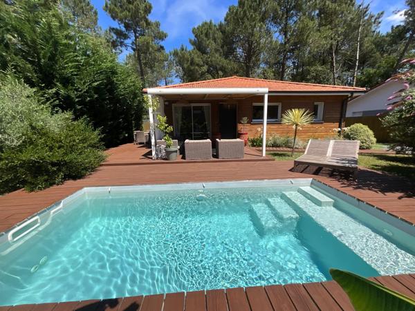 LE TEICH MAISON 93M2 PISCINE JACCUZI