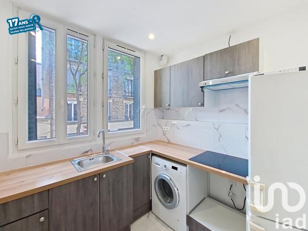 Appartement à vendre 2 pièces 24 m² Saint-Ouen-sur-Seine