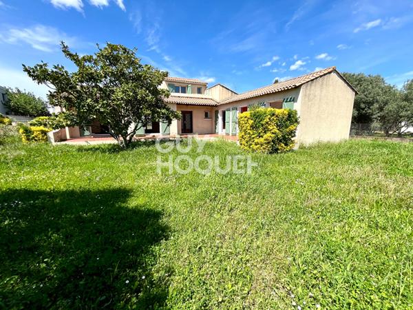 BEAU POTENTIEL ! Maison de plain-pied 129m² sur terrain 1000 m2