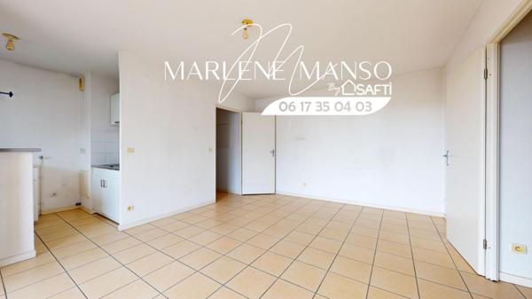 T2 avec balcon abrité au dernier étage