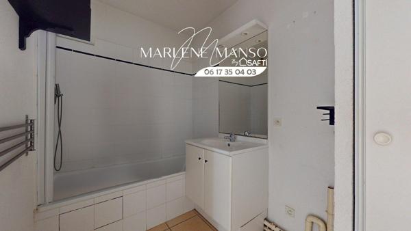 T2 avec balcon abrité au dernier étage