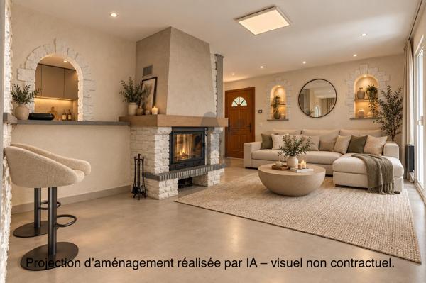 VERNAISON DOMAINE DES CÈDRES Maison familiale de caractère de 160 m2 avec piscine intérieure