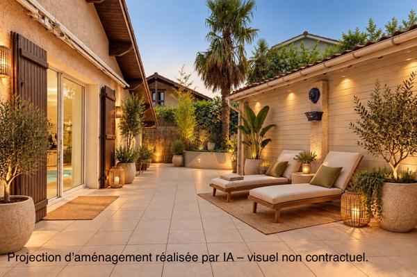 VERNAISON DOMAINE DES CÈDRES Maison familiale de caractère de 160 m2 avec piscine intérieure
