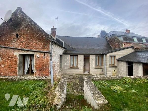 Fresnoy le grand - centre ville - lot de 2 maisons