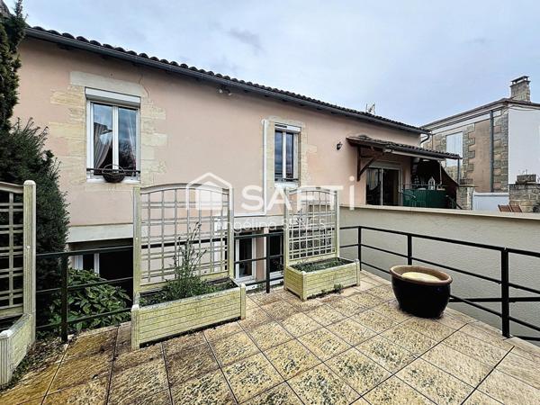 Maison de ville avec T2 indépendant – Centre de Blaye